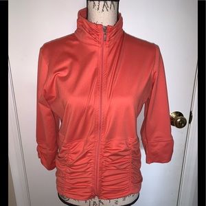 Lucy Salmon Work Out Jacket